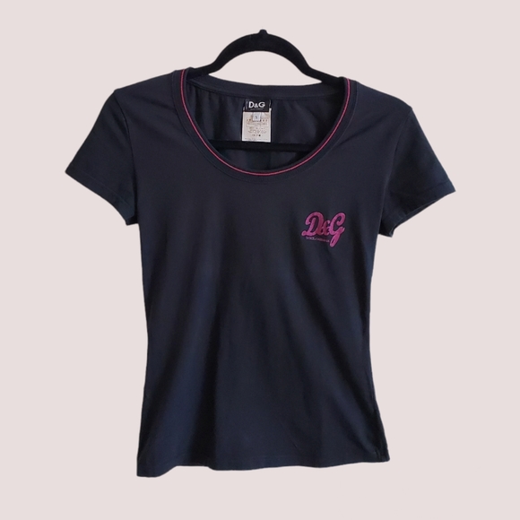 Dolce & Gabbana Tops - Dolce&gabbana black T-shirt
